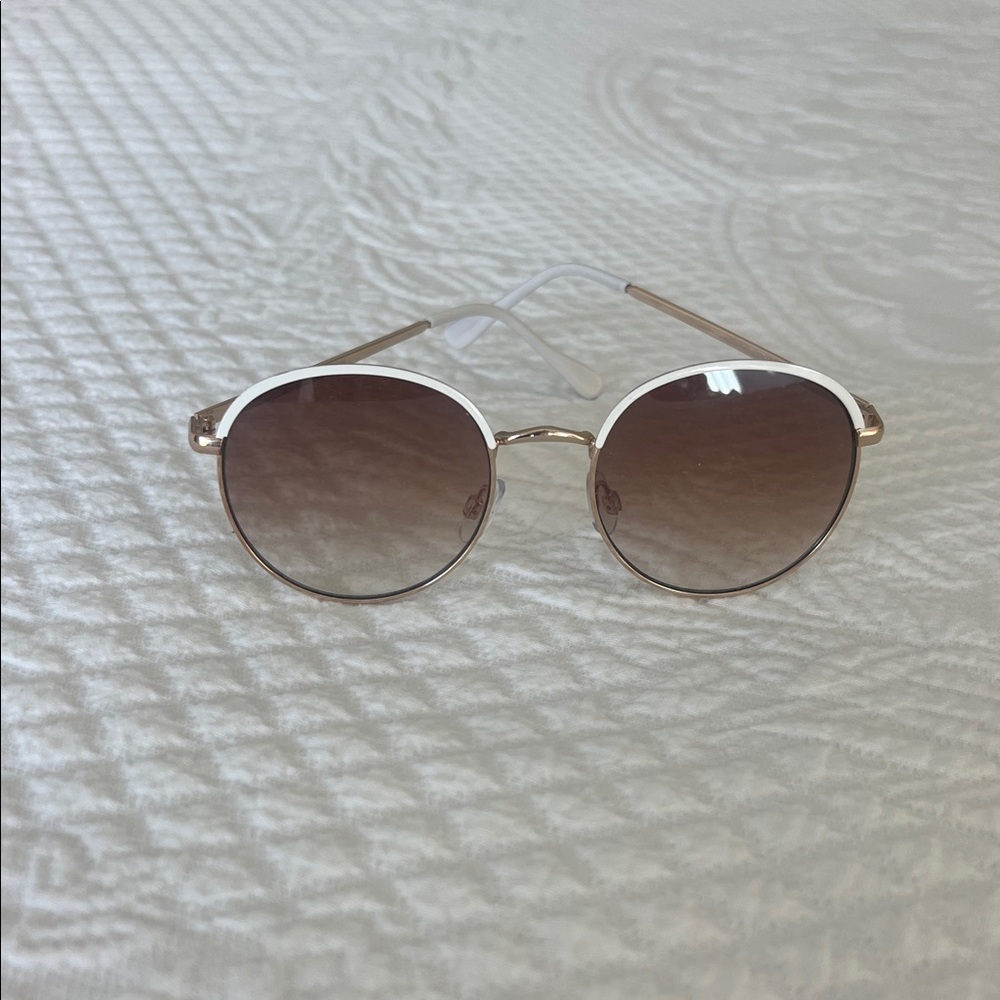 Altar'd State Gold and Brown Sunglasses